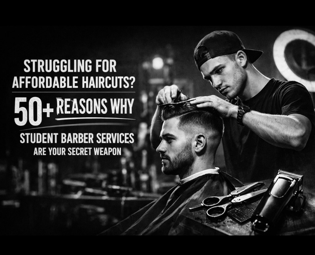 Struggling For Affordable Haircuts? 50+ Reasons Why Student Barber Services Are Your Secret&nbsp;Weapon